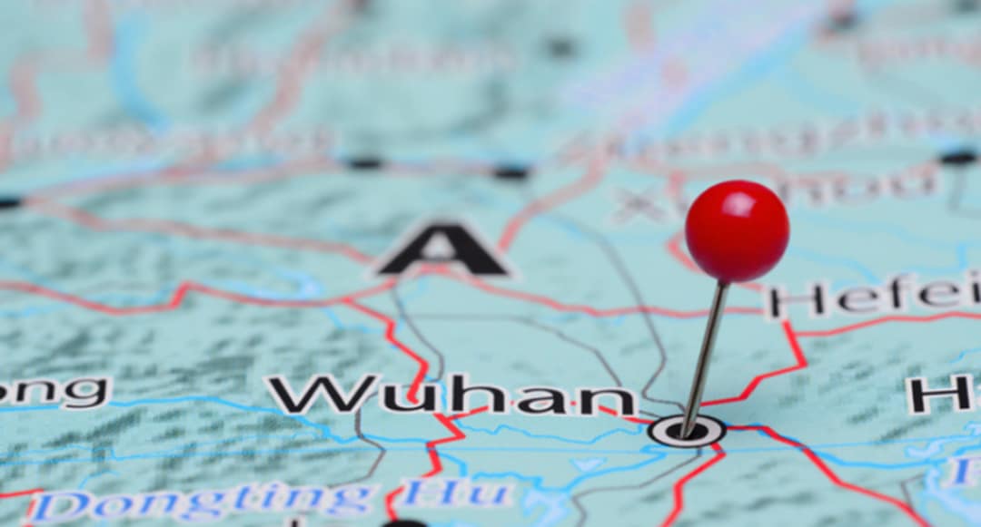 Wuhan map