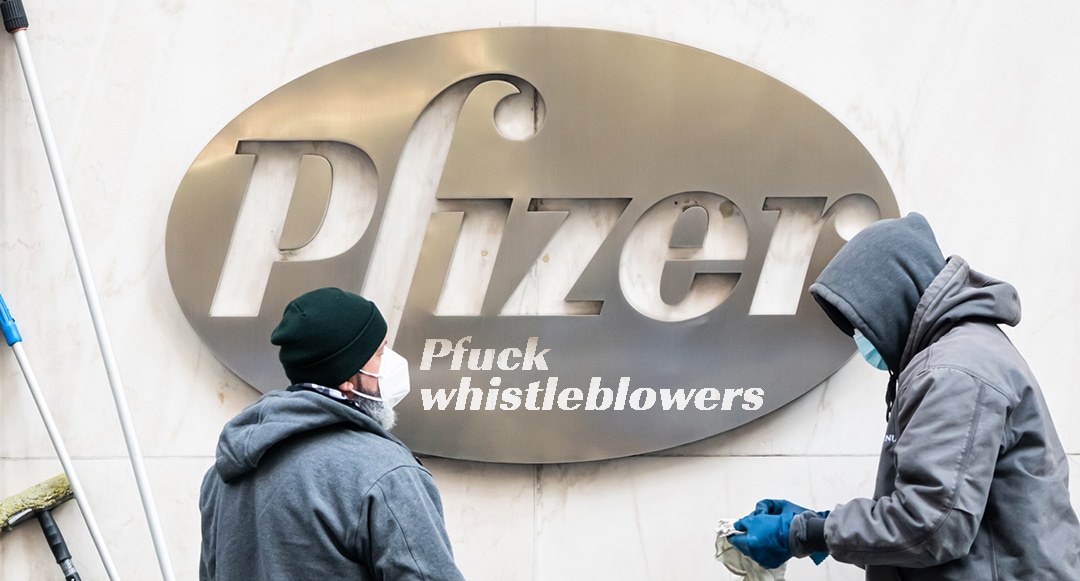 Pfizer is lobbying to thwart whistleblowers from exposing corporate fraud