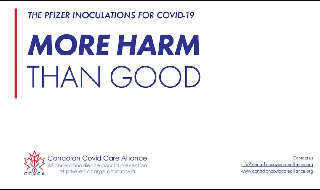 Dr. Malone recommended video, “More Harm Than Good”