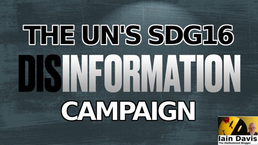 The UN’s SDG16 Disinformation Campaign