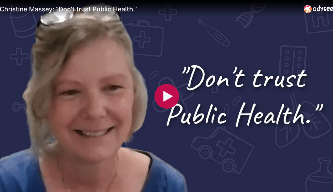 Christine Massey: “Don’t trust Public Health.”