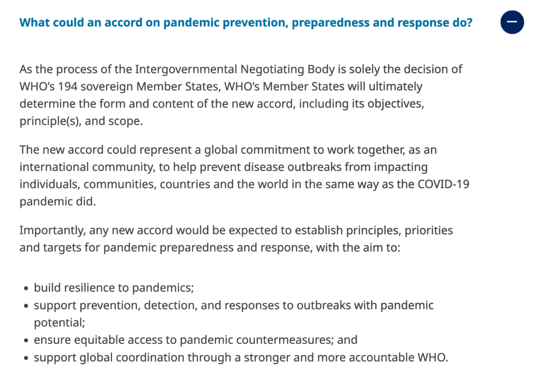 pandemic preparedness